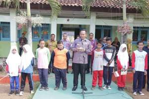 Wabup Pringsewu Canangkan Outdoor Classroom Day di SMPN 3 Gadingrejo